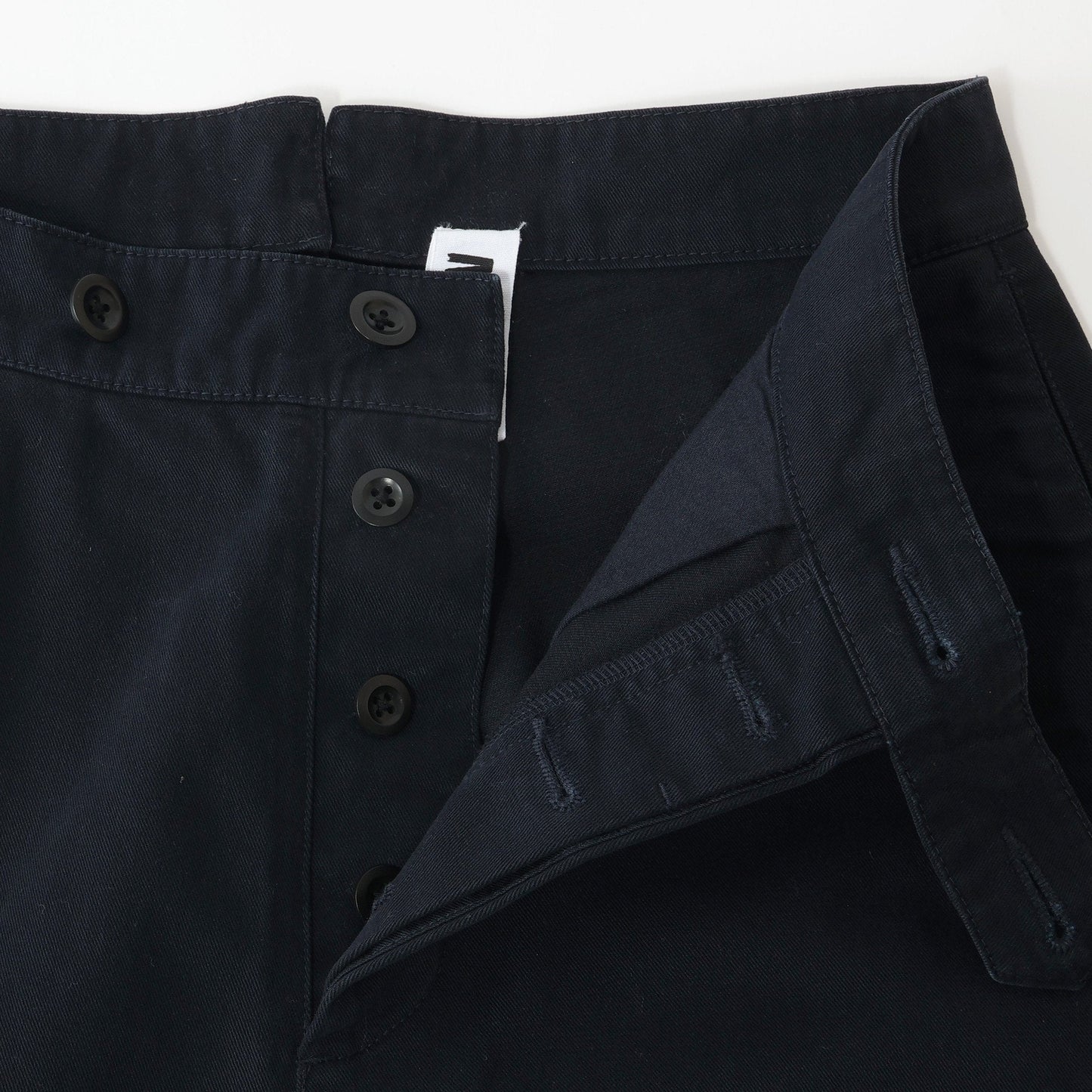 BASIC BRUSHED CHINO TROUSERS