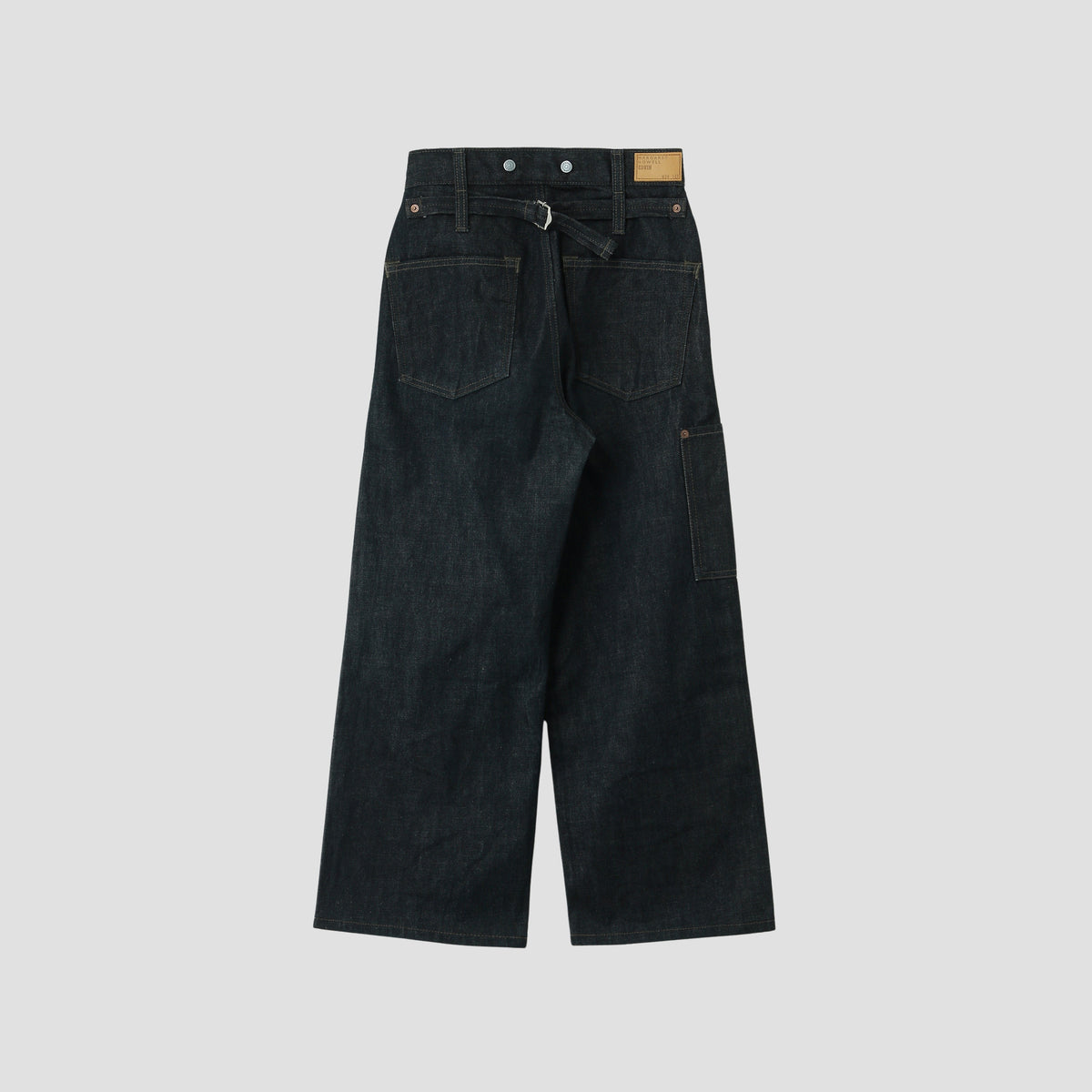 ORGANIC COTTON DENIM TROUSERS