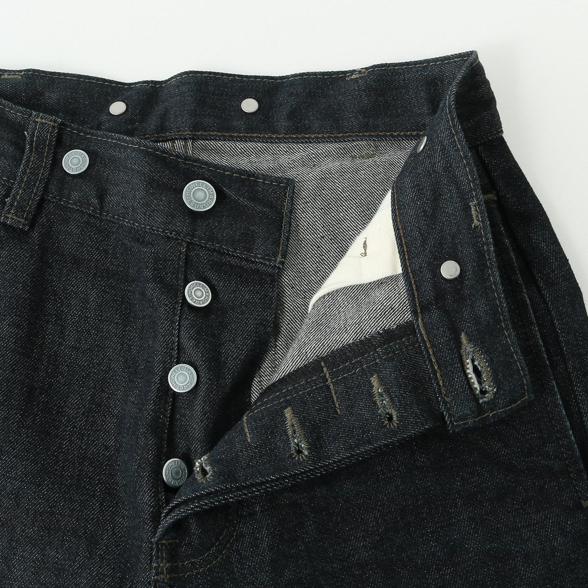 ORGANIC COTTON DENIM TROUSERS
