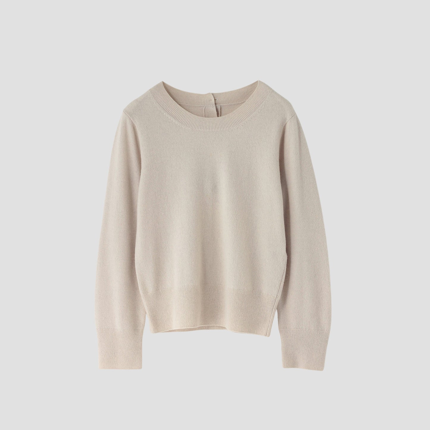 LAMBSWOOL CASHMERE KNIT