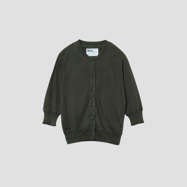 FINE SLUB COTTON LINEN KNIT