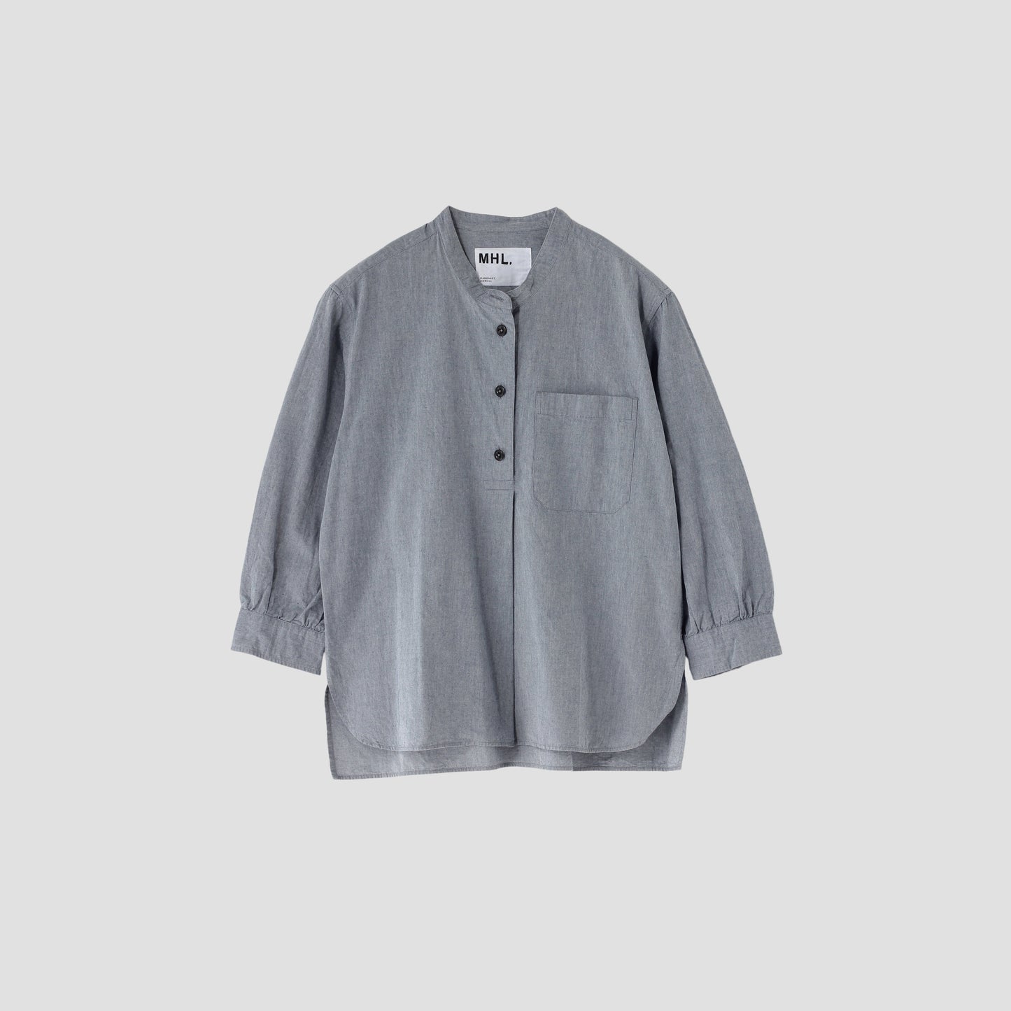 DRY COTTON CHAMBRAY(MHL SHOP限定) SHIRT