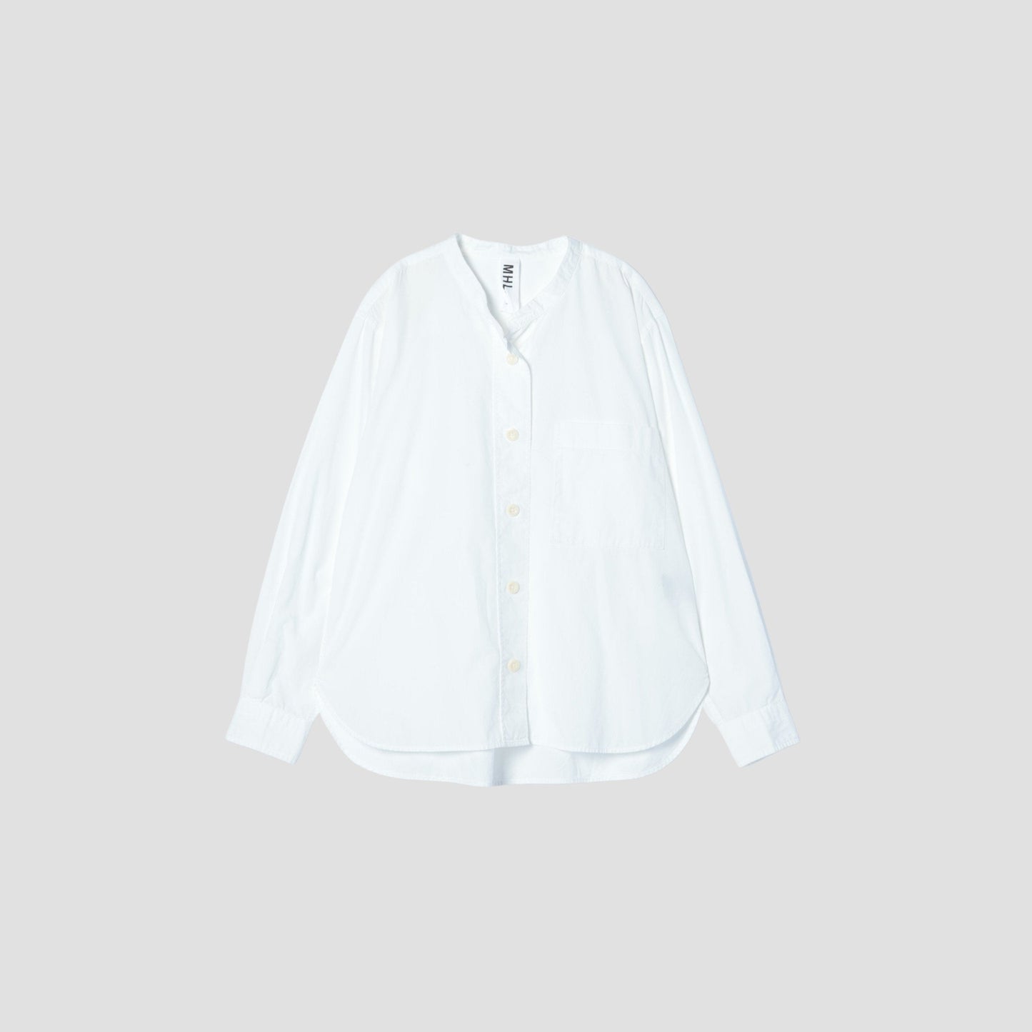 GARMENT DYE BASIC POPLIN SHIRT