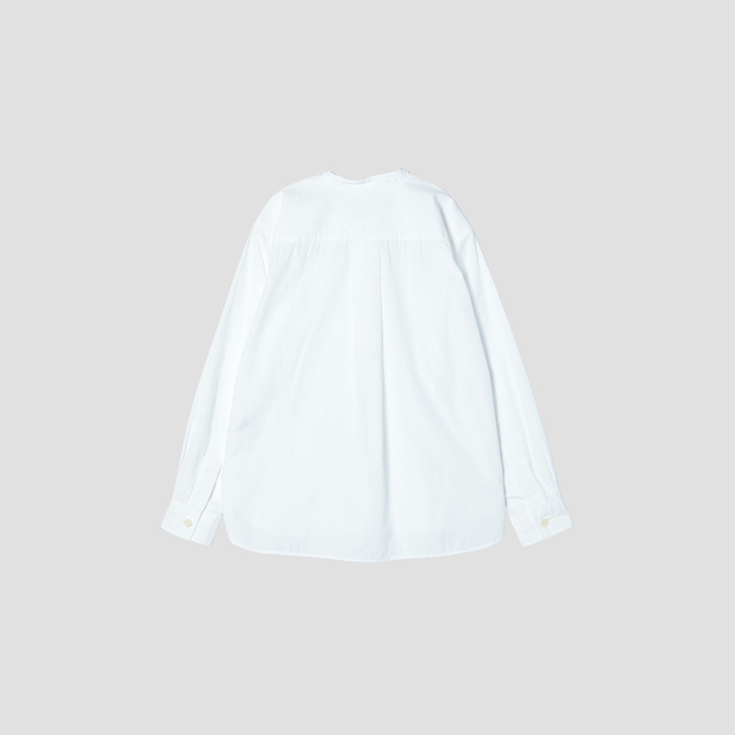 GARMENT DYE BASIC POPLIN SHIRT