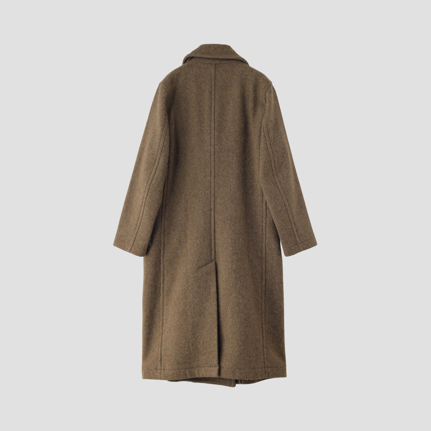 HEAVY WOOL MELTON COAT