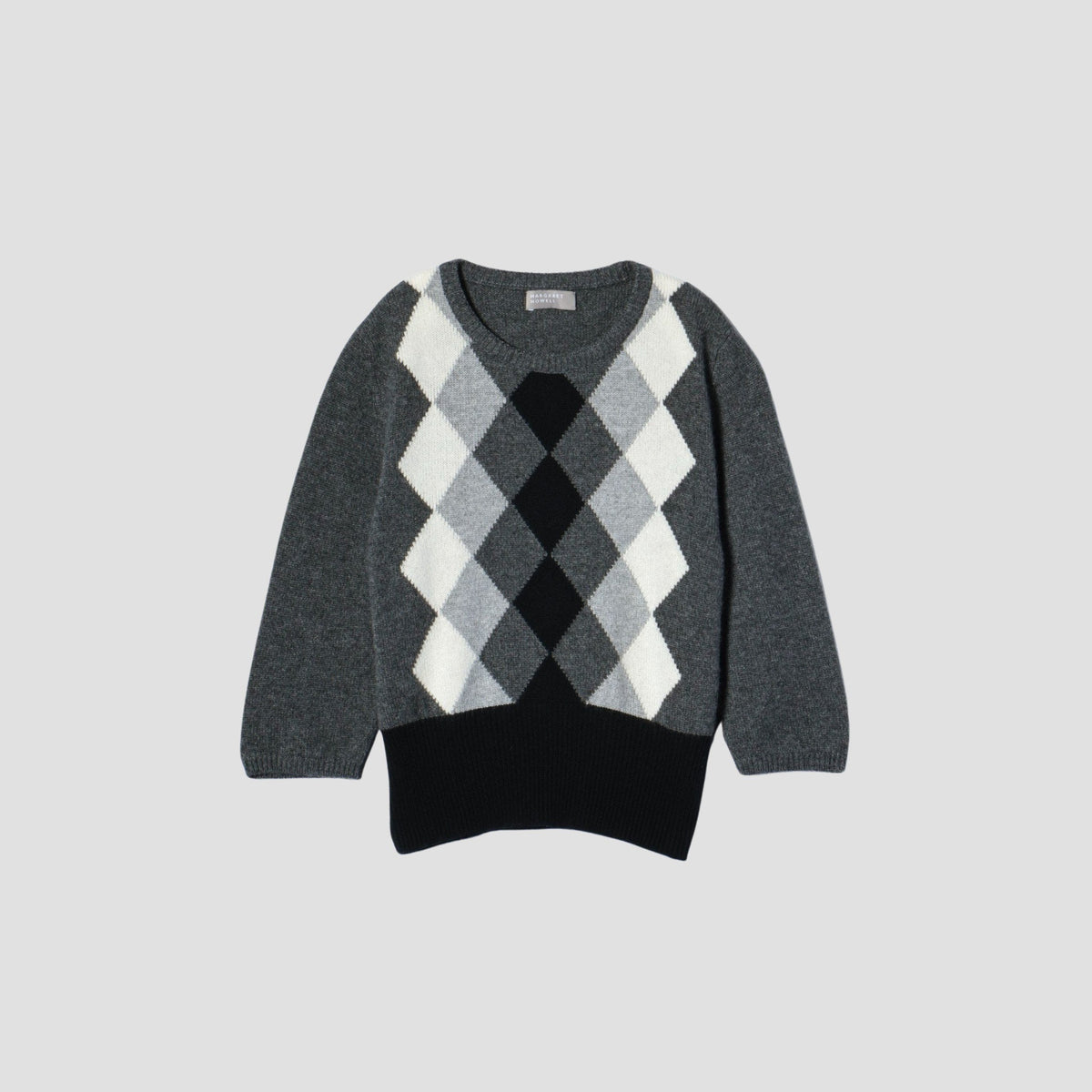 GRAPHIC ARGYLE KNIT