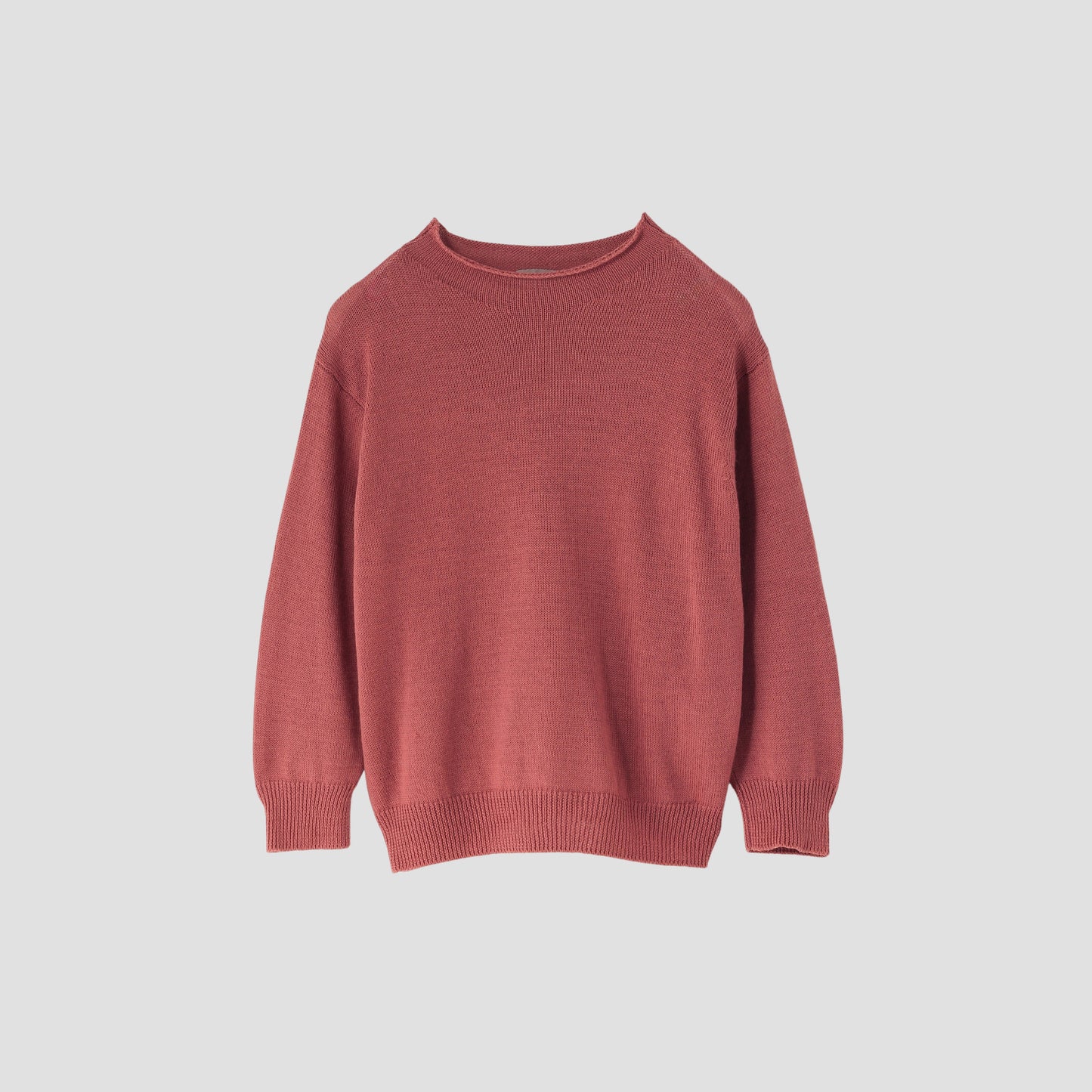 WOOL LINEN JUMPER KNIT
