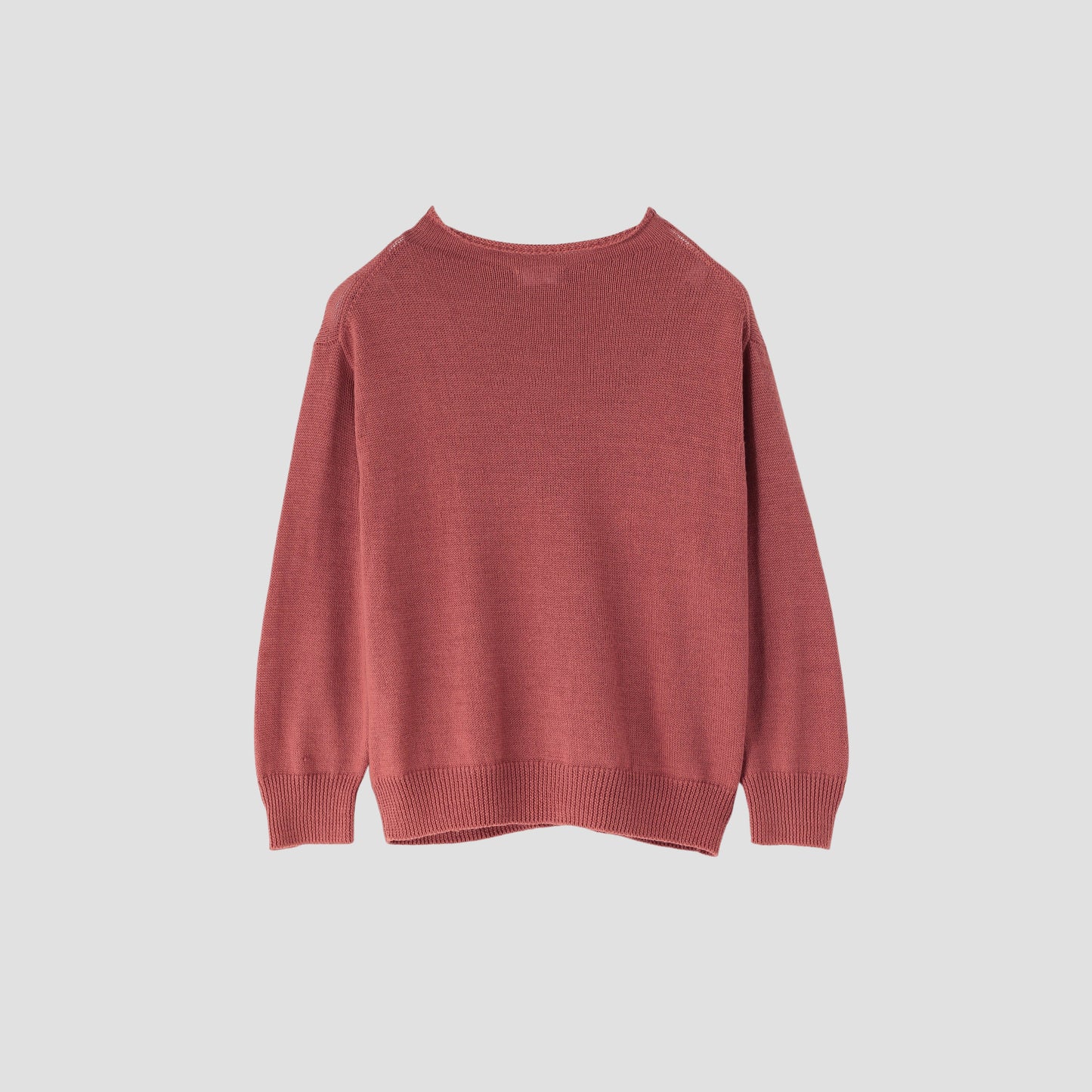WOOL LINEN JUMPER KNIT