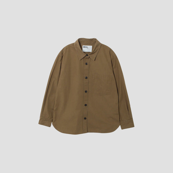 DRY COTTON POPLIN SHIRT