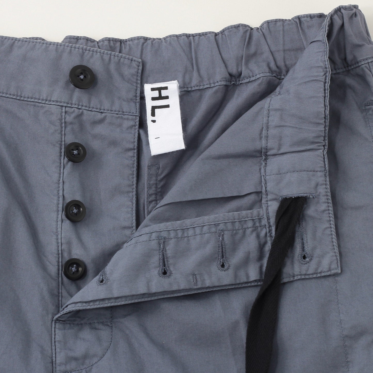 SUPERFINE COTTON TWILL TROUSERS