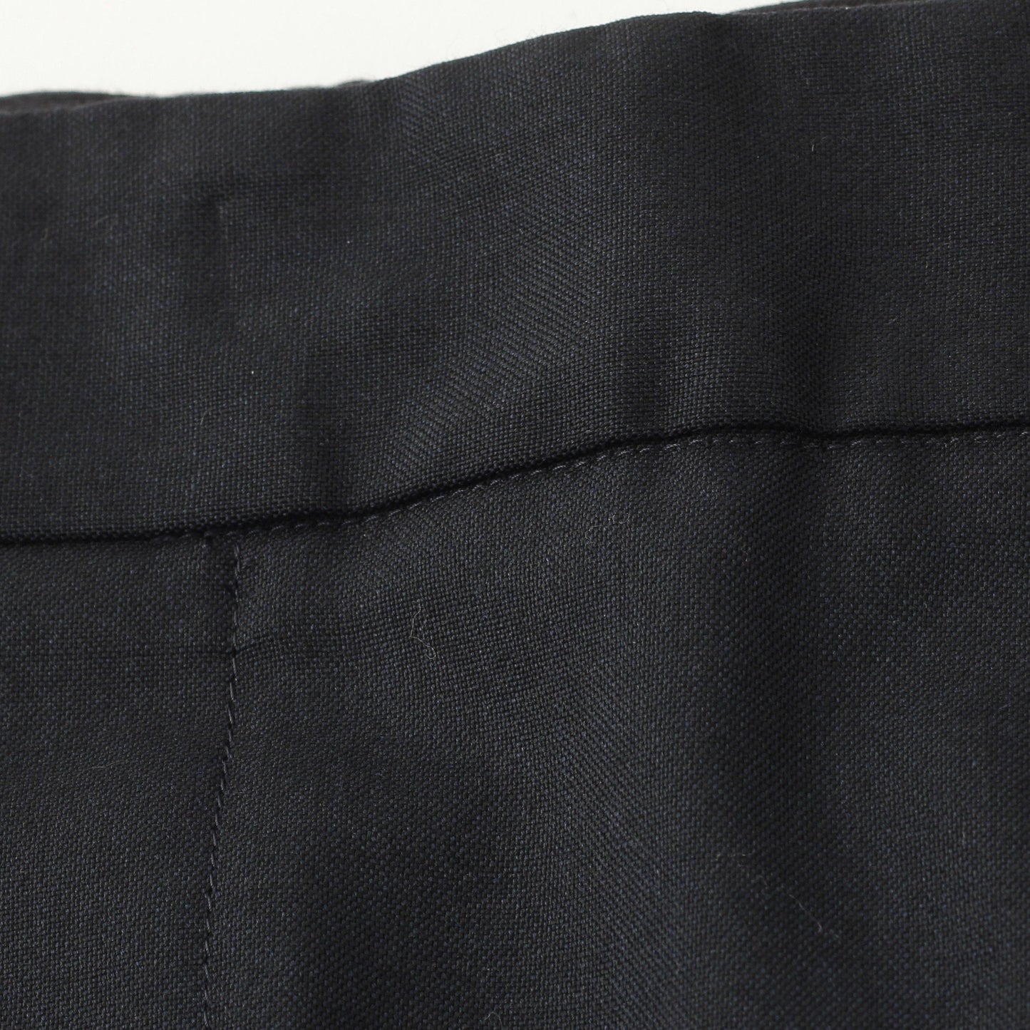 FINE WOOL POPLIN TROUSERS