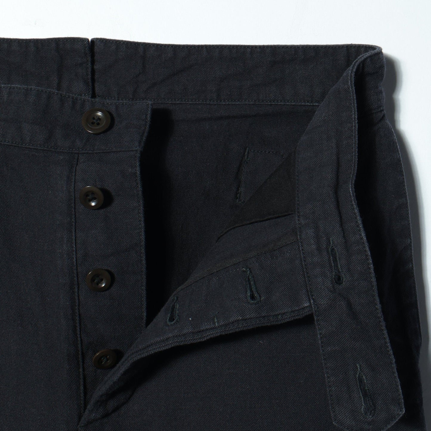 FADED TWILL TROUSERS