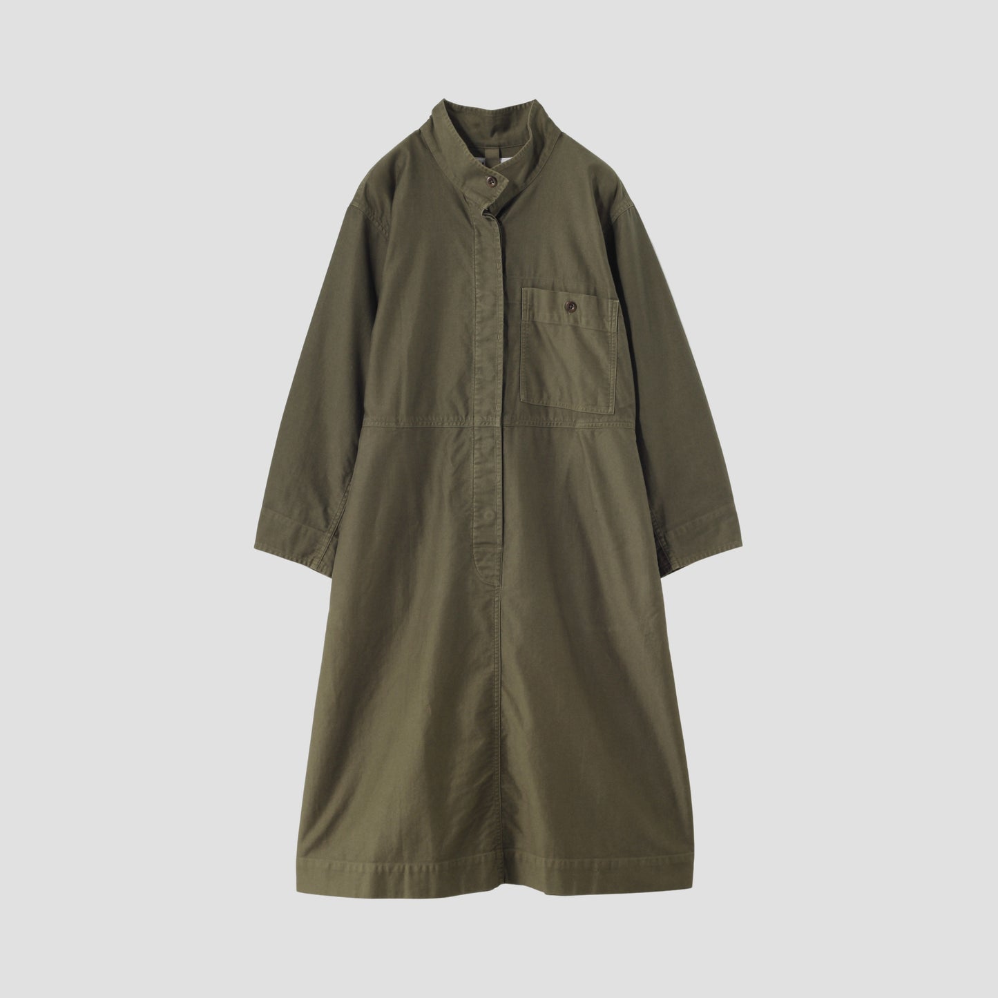 LIGHT COTTON MOLESKIN DRESS
