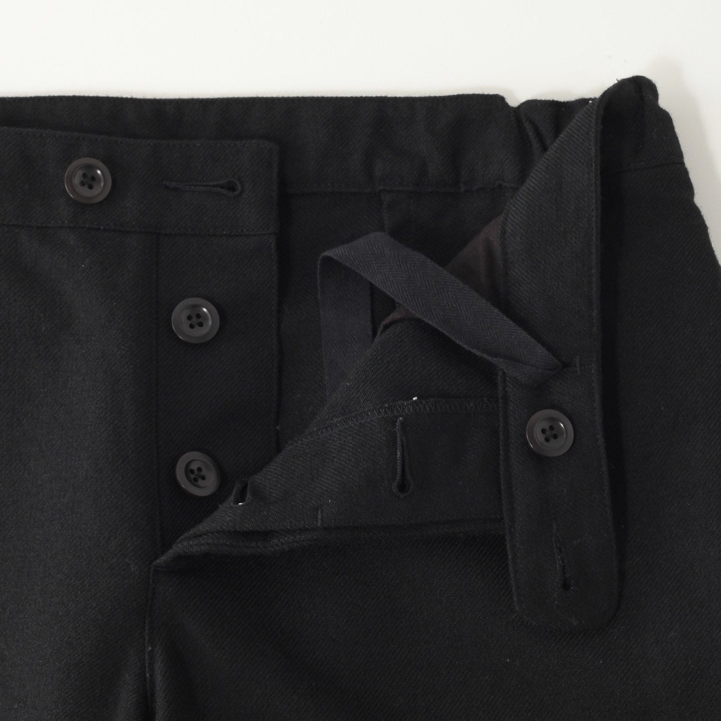 WOOL SERGE TROUSERS