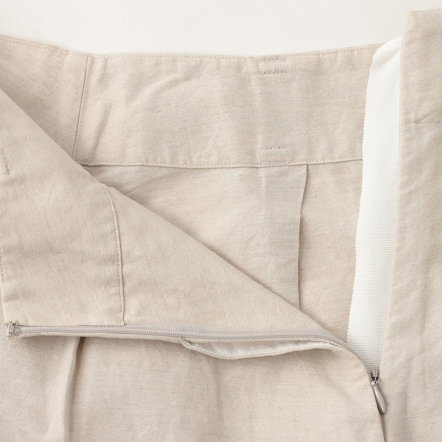 COTTON LINEN SKIRT