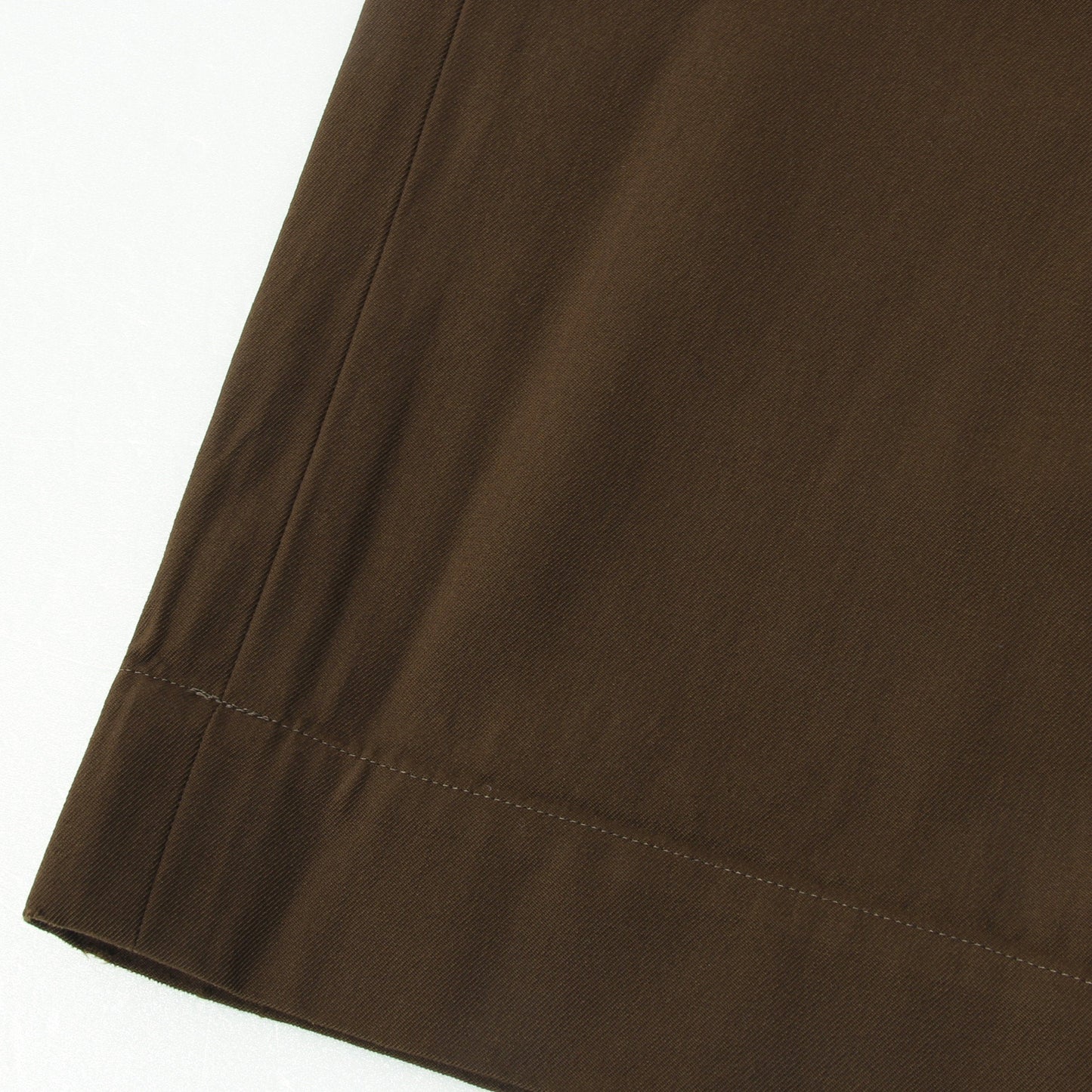 DRY WOOL TWILL TROUSERS