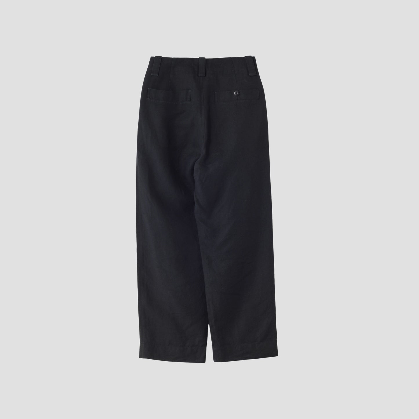 LINEN CANVAS TROUSERS