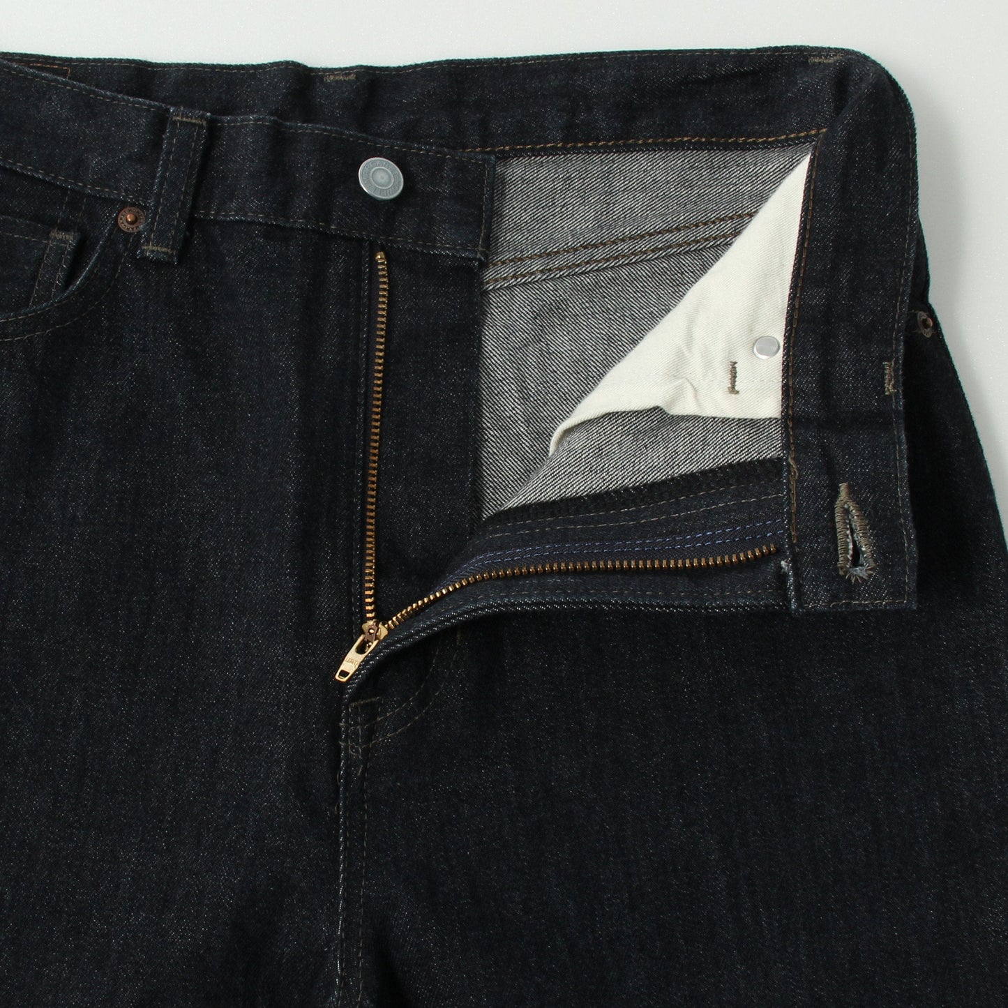 ORGANIC COTTON DENIM TROUSERS