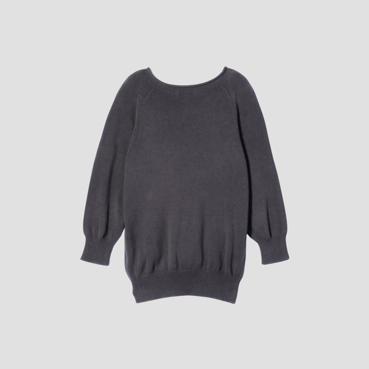 CAST OFF ROLL NECK KNIT
