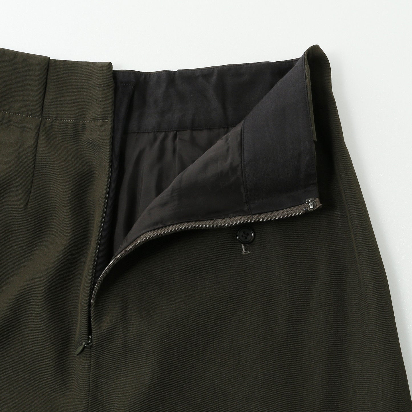 COMPACT COTTON WOOL SKIRT
