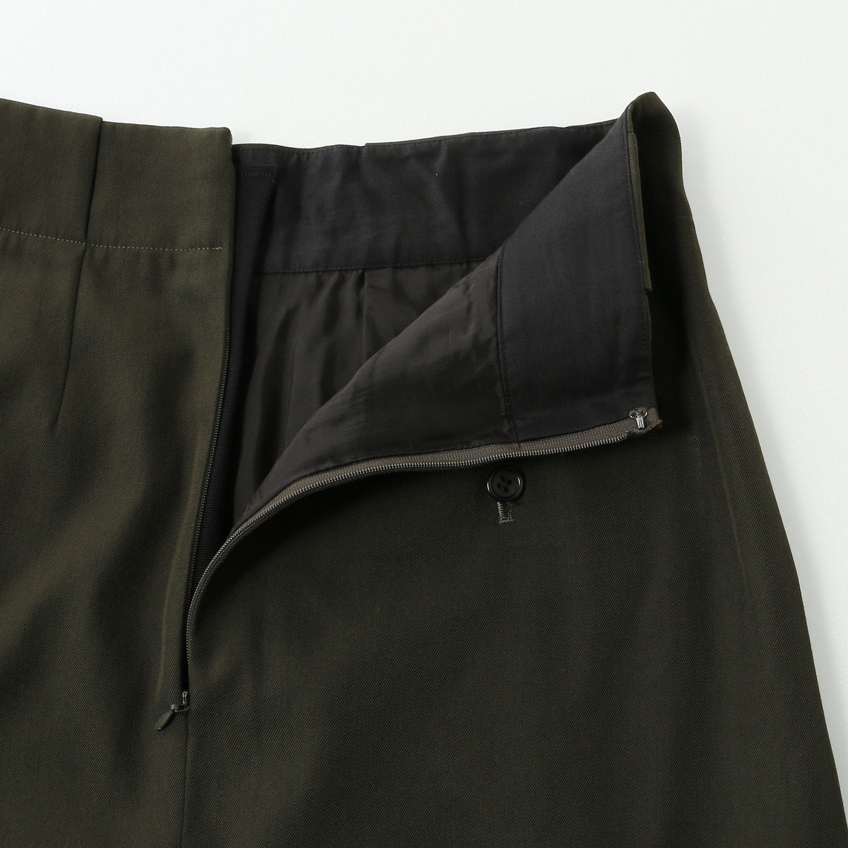 COMPACT COTTON WOOL SKIRT