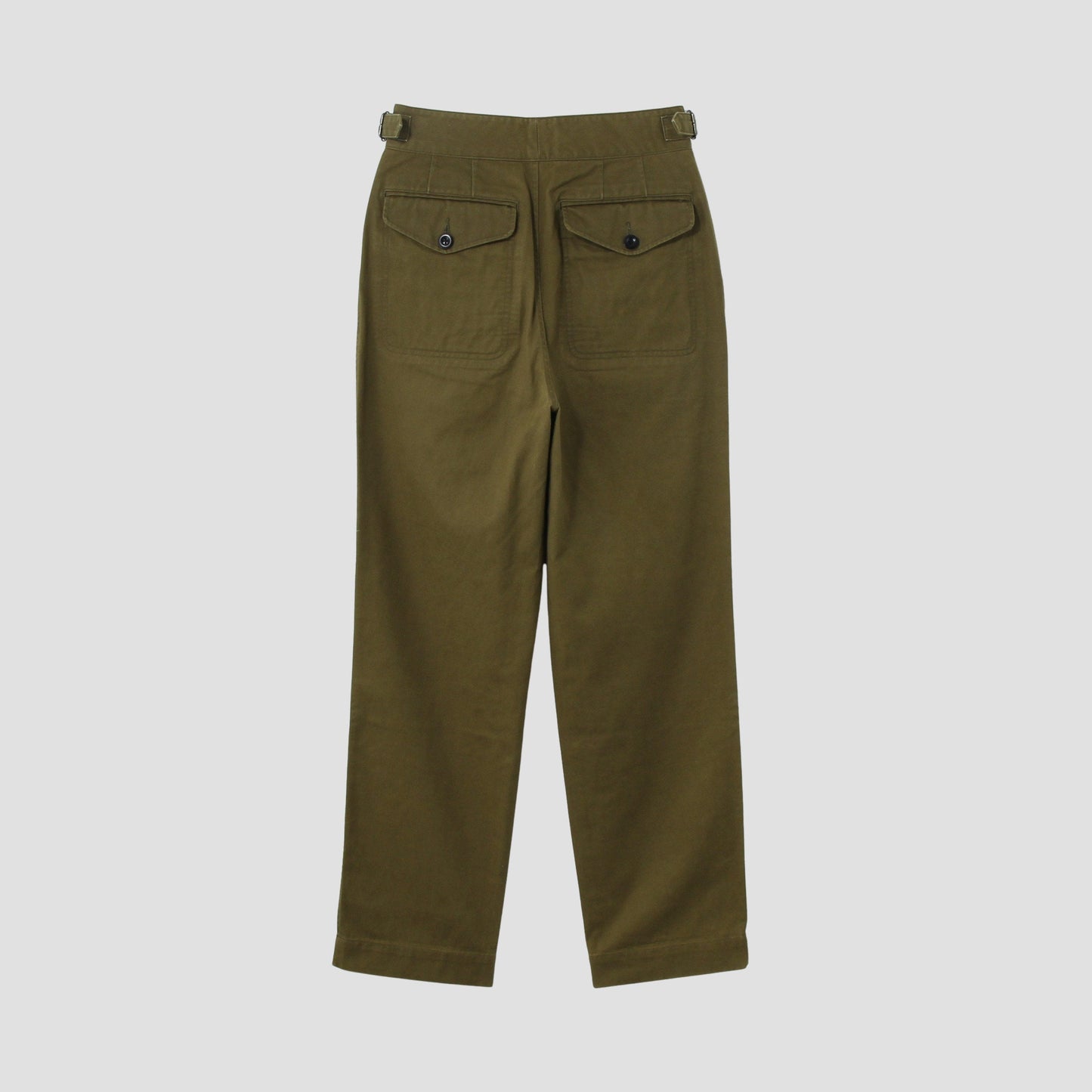 JAPANESE COTTON LINEN DRILL TROUSERS