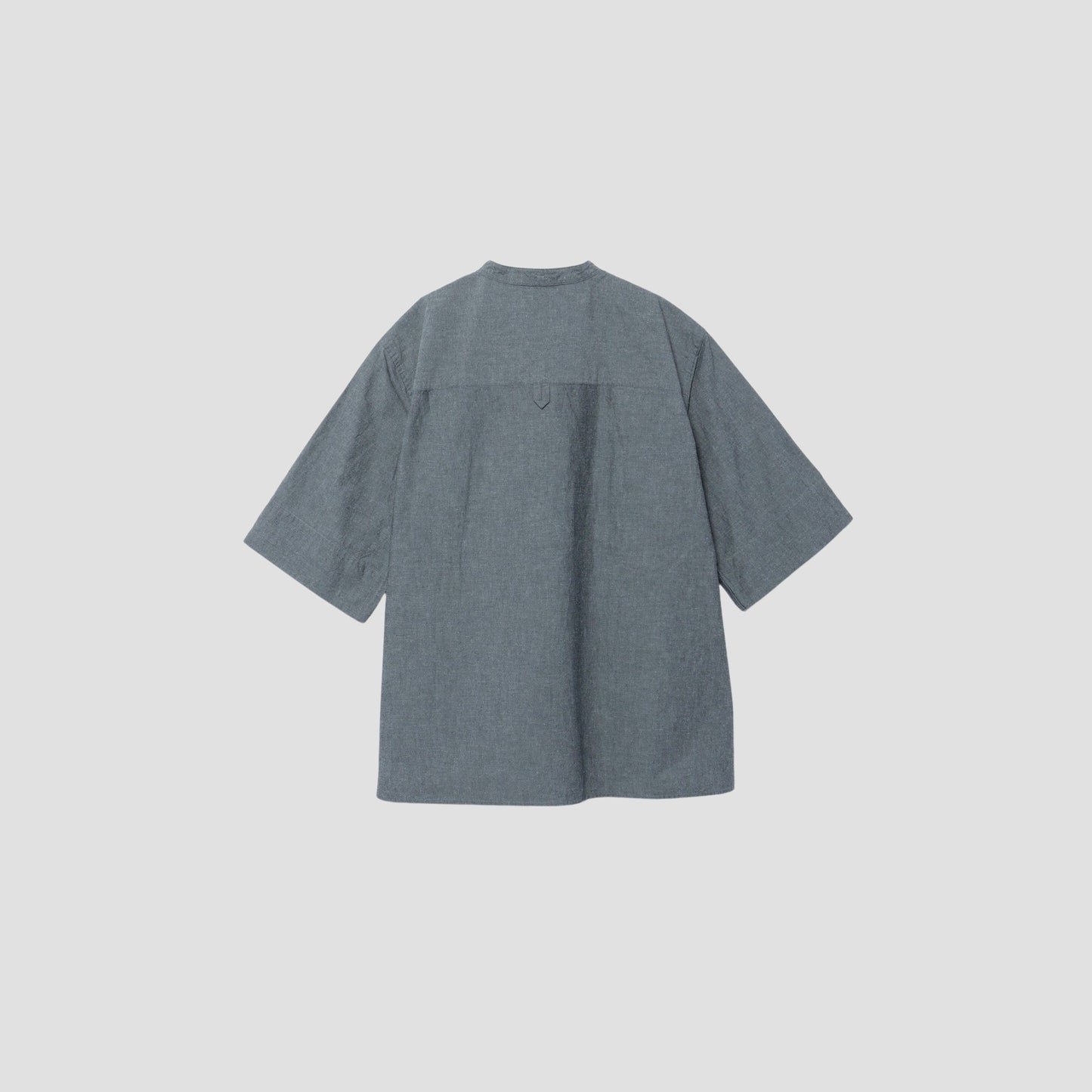 COTTON LINEN CHAMBRAY SHIRT