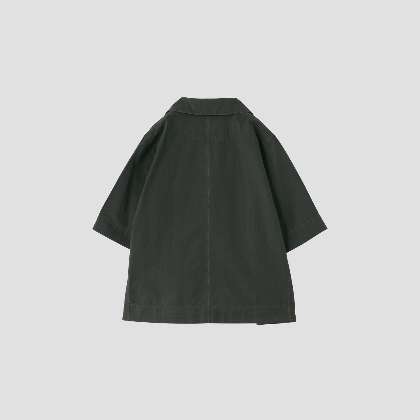 HIGH TWISTED COTTON POPLIN SHIRT