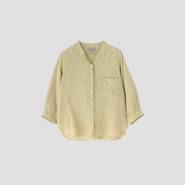 FINE LINEN  SHIRT