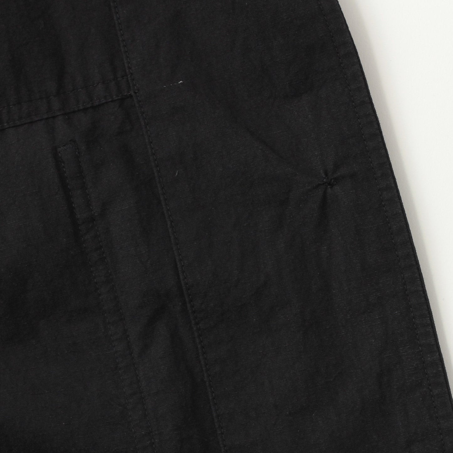 COTTON LINEN PLAIN WEAVE BLOUSON