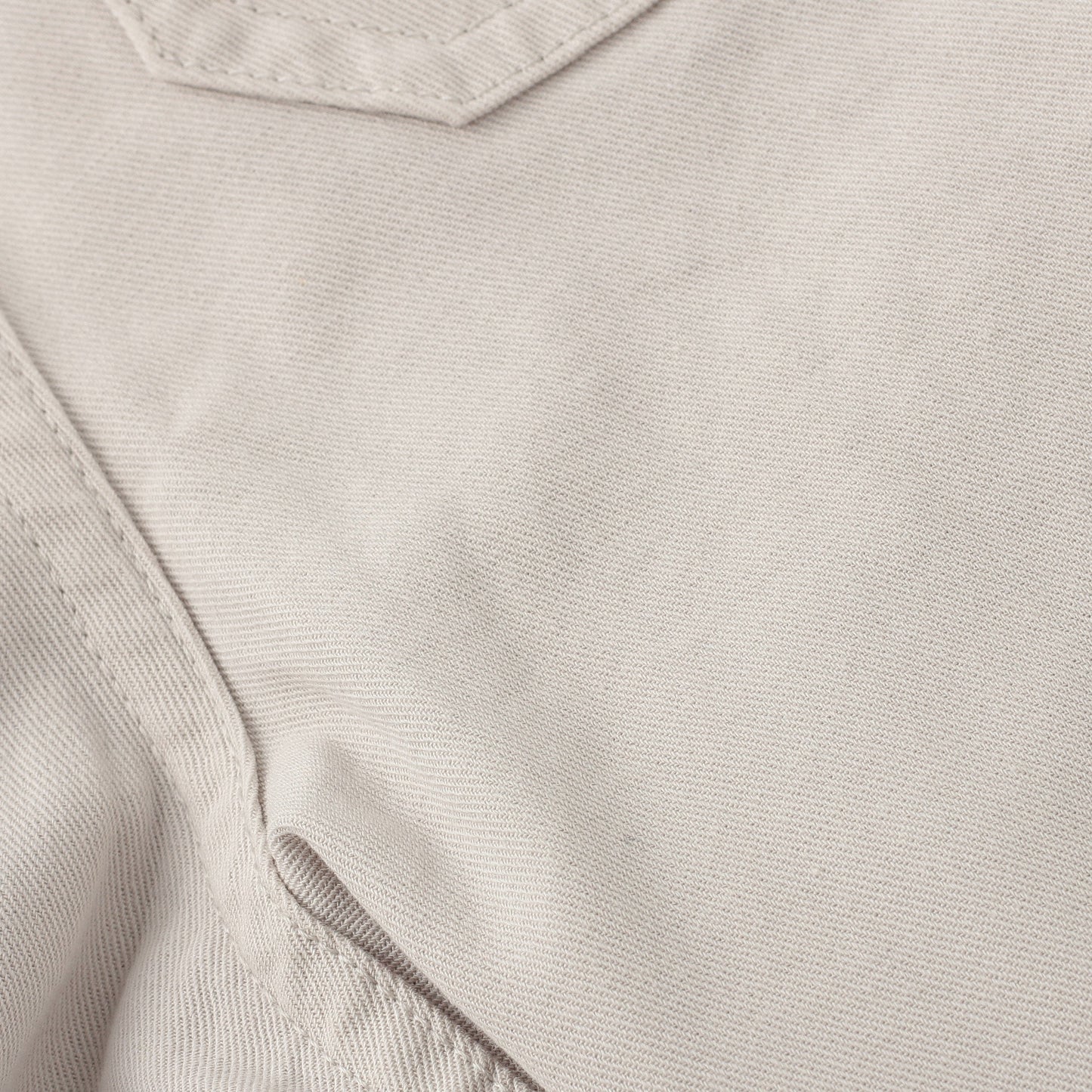 RAISED COTTON TWILL TROUSERS
