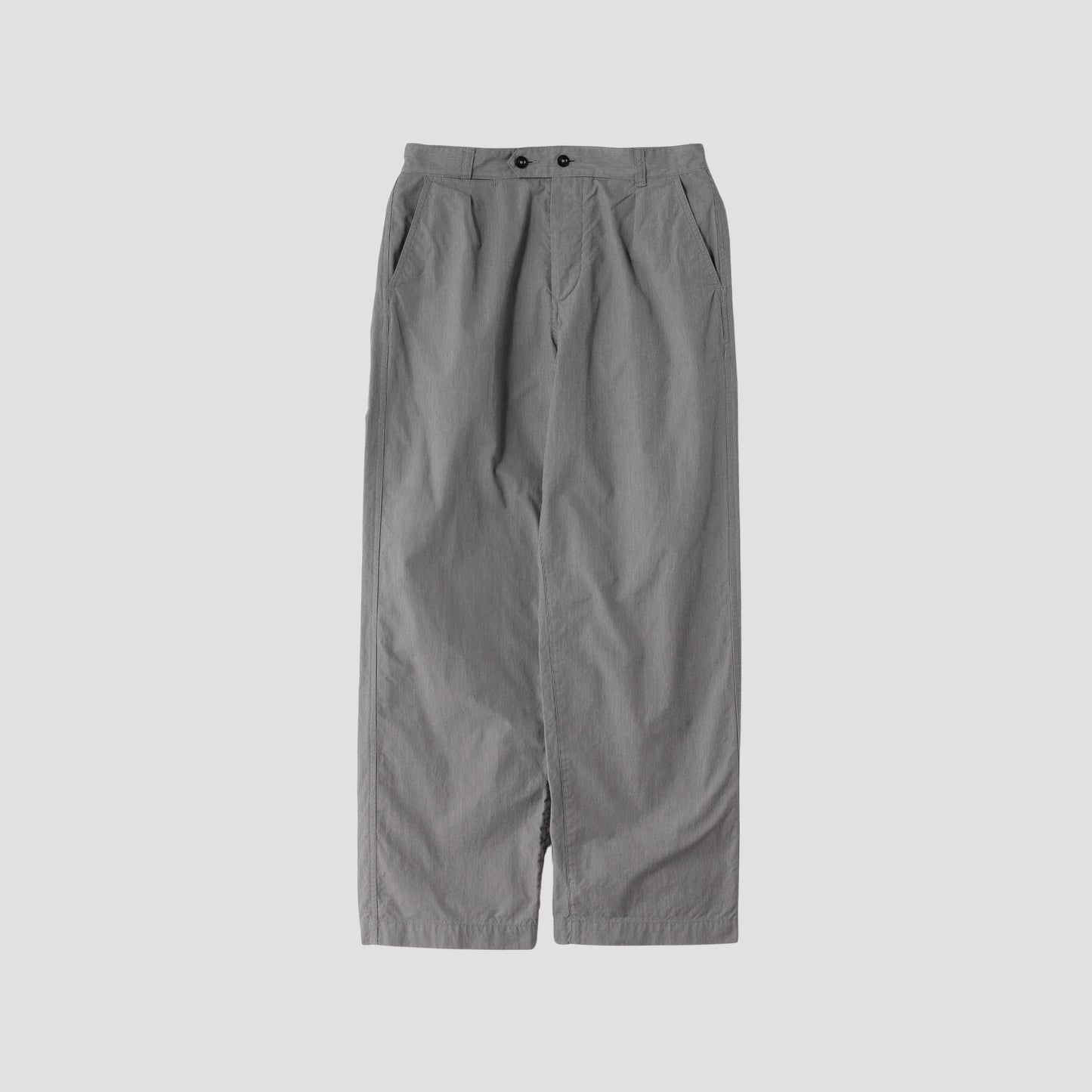 HAIRLINE COTTON TROUSERS