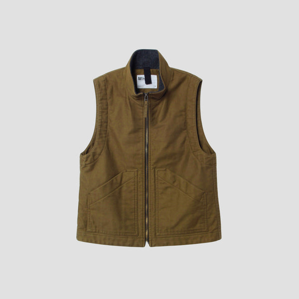 DRY COTTON MOLESKIN BLOUSON