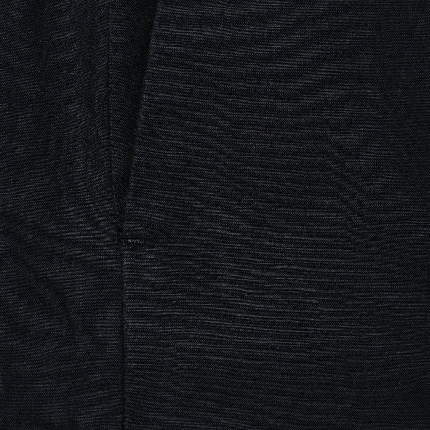 PLAIN WEAVE COTTON LINEN TROUSERS