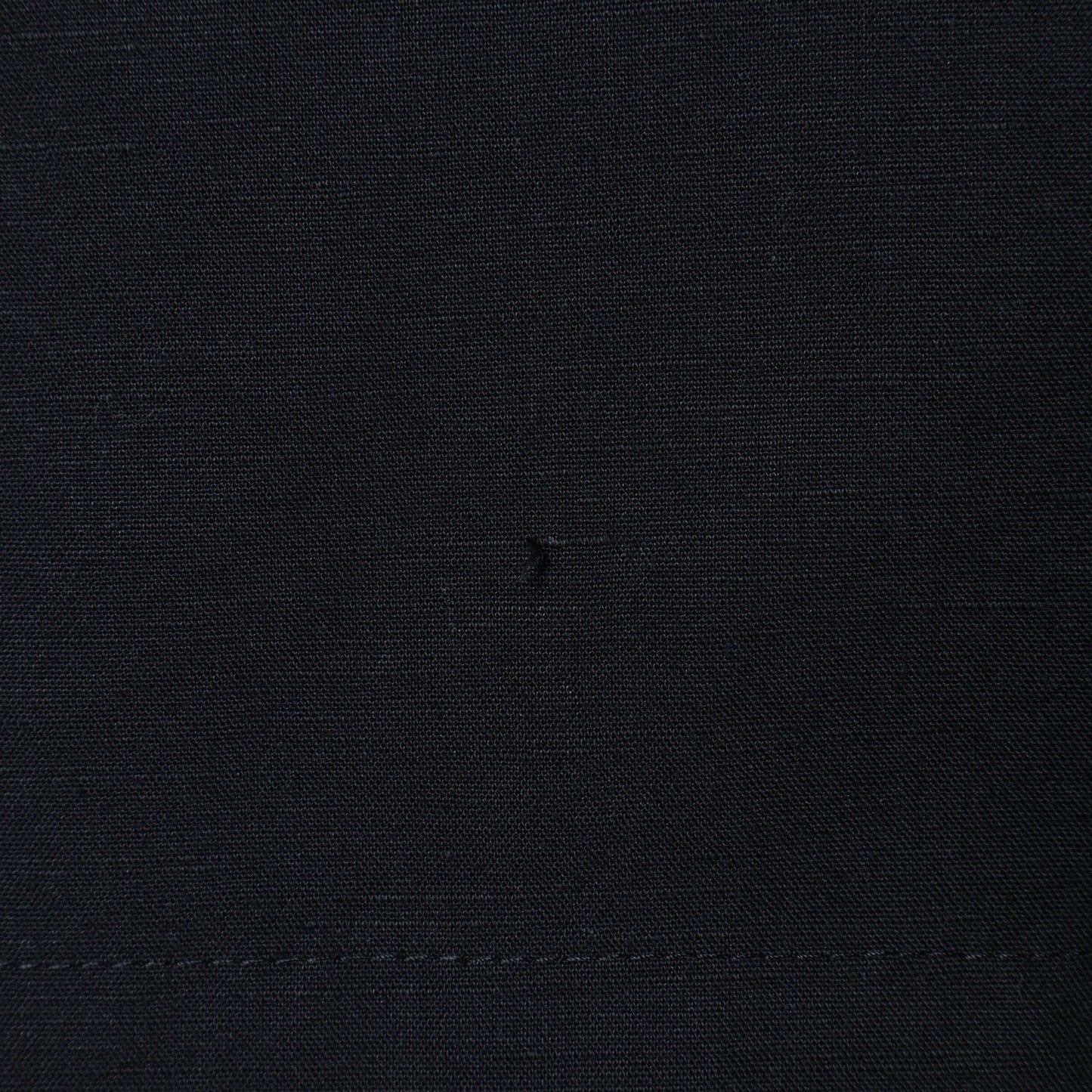 PLAIN WEAVE COTTON LINEN TROUSERS