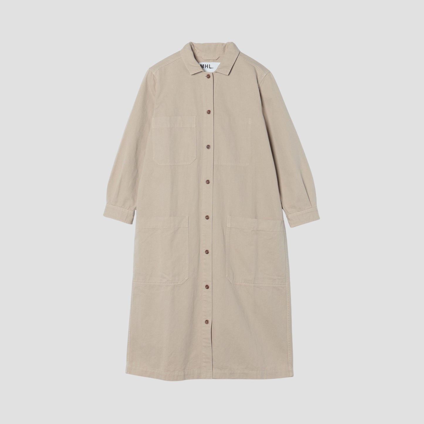DRY COTTON TWILL DRESS