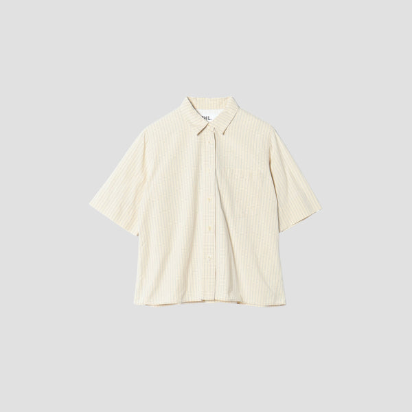 GRAPH CHECK COTTON SHIRT