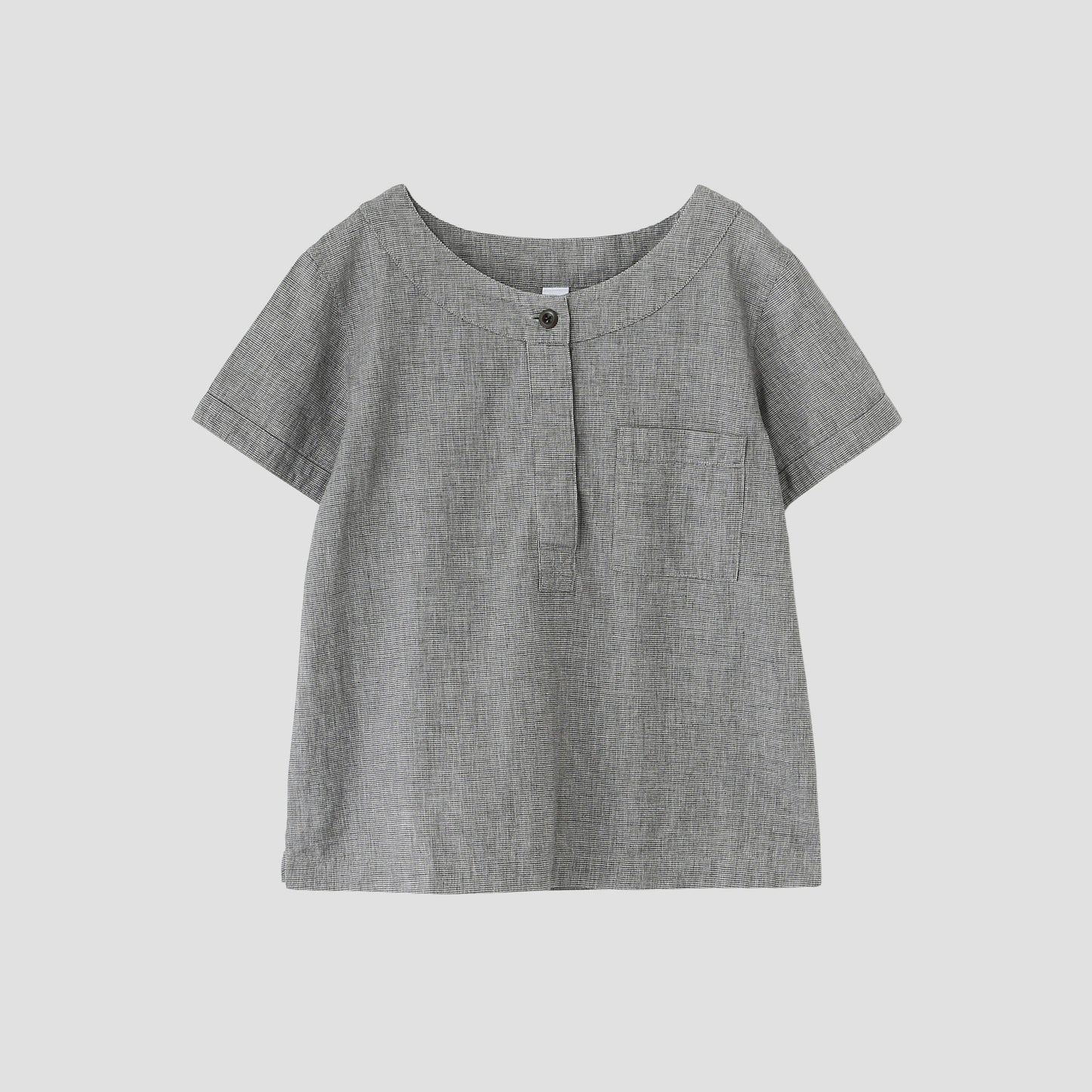 COTTON LINEN  SHIRT