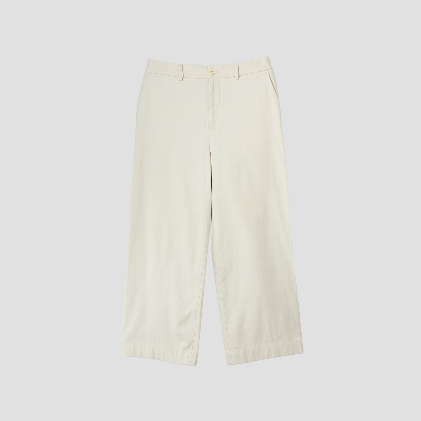 COTTON TWILL TROUSERS