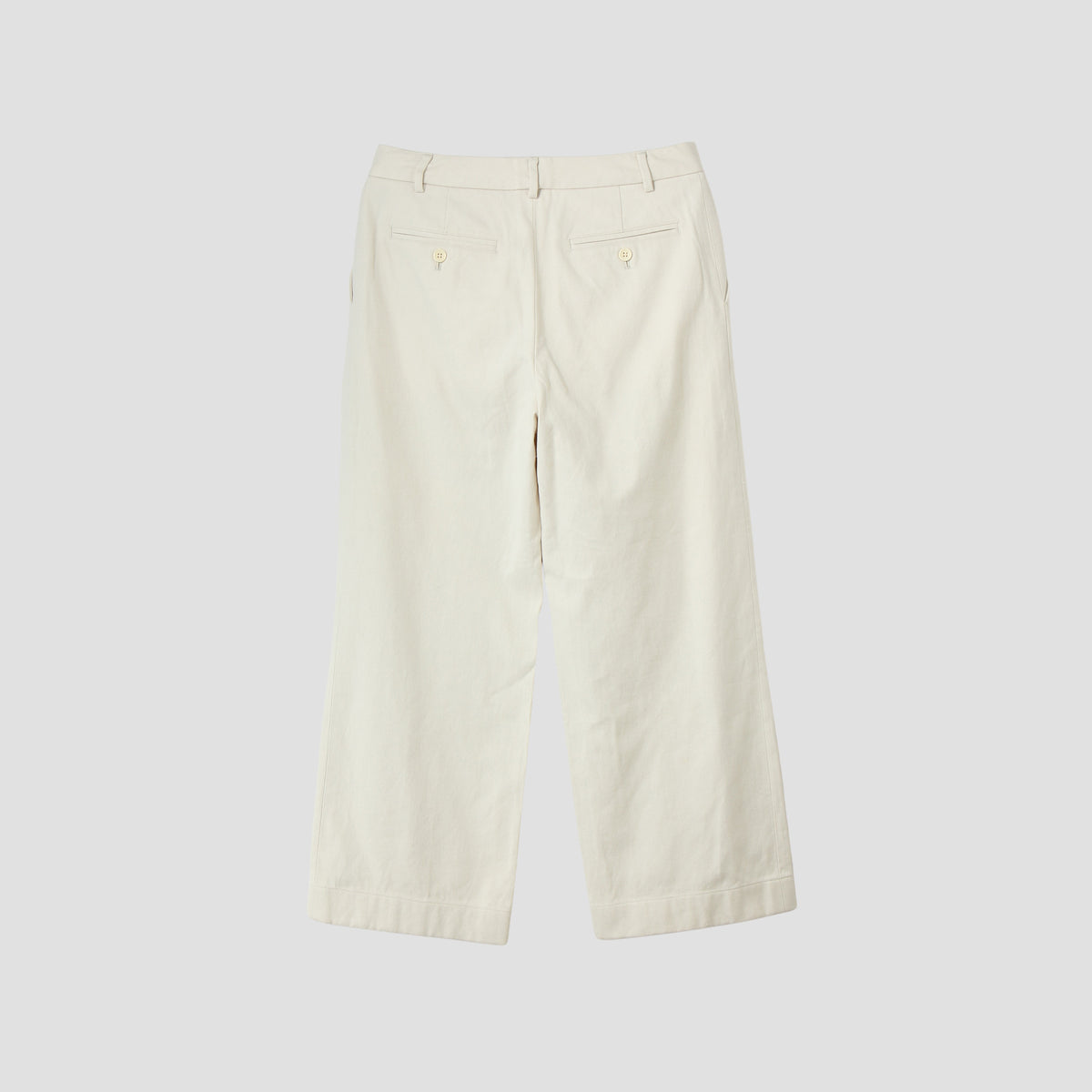 COTTON TWILL TROUSERS