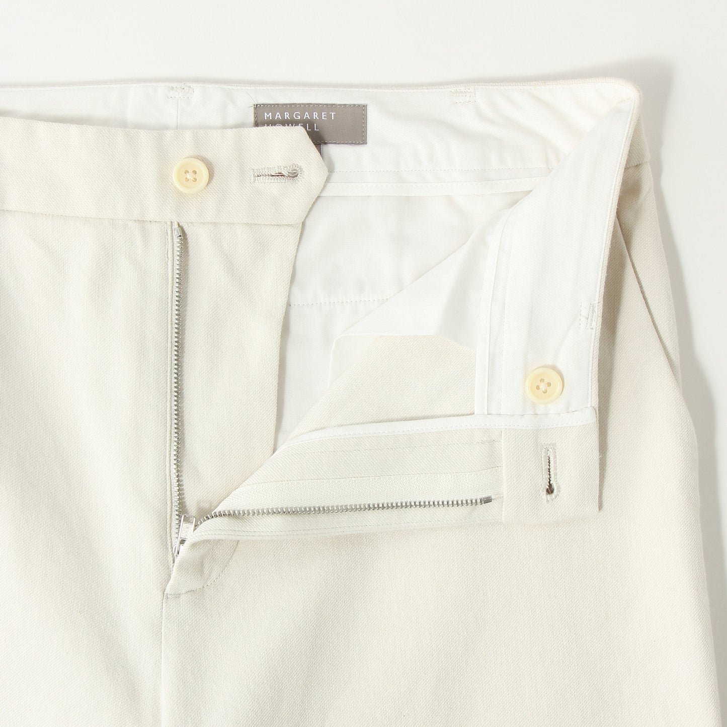 COTTON TWILL TROUSERS