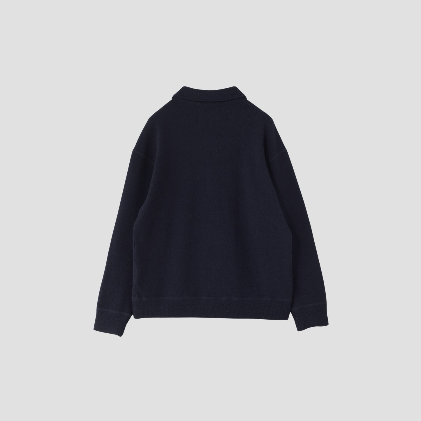 WOOL COTTON RIB TOP JERSEY