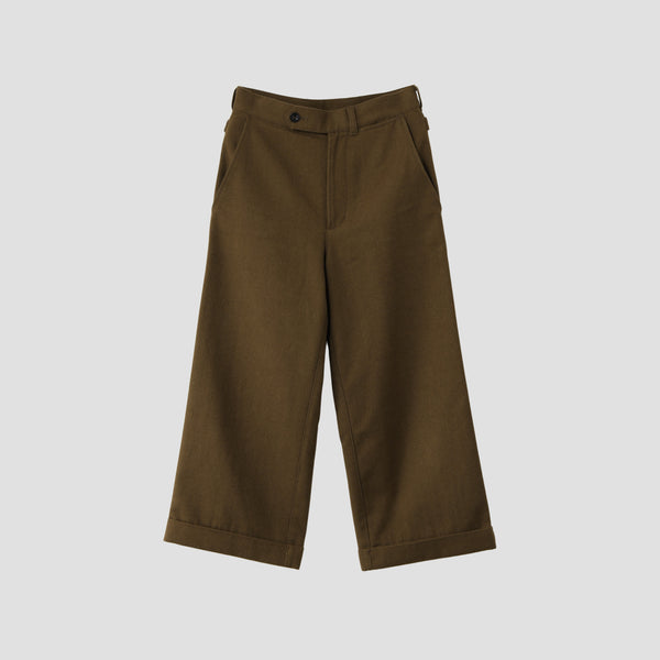 WOOL COTTON DRILL TROUSERS