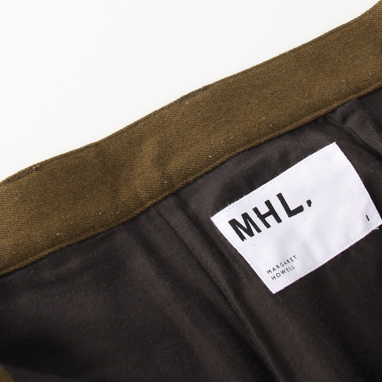 WOOL COTTON DRILL TROUSERS