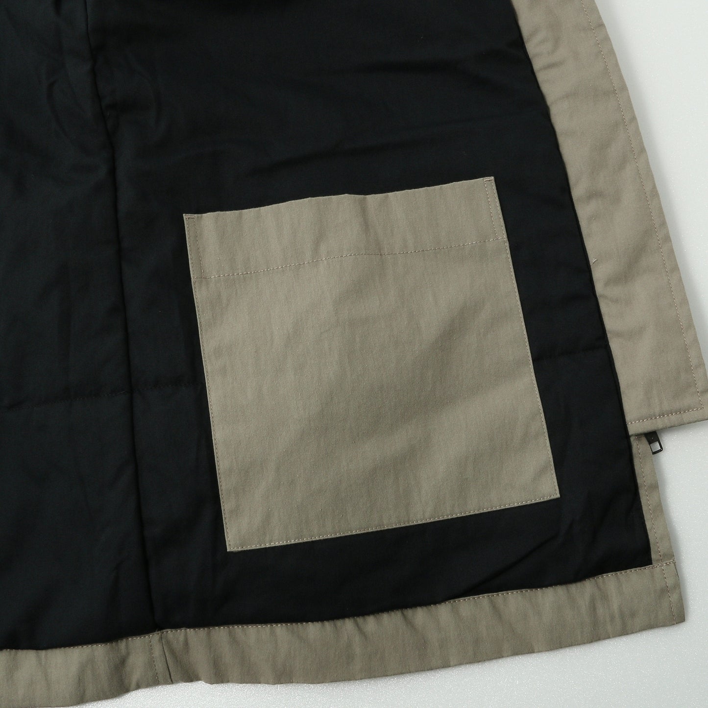 MILITARY COTTON NYLON CANVAS COAT