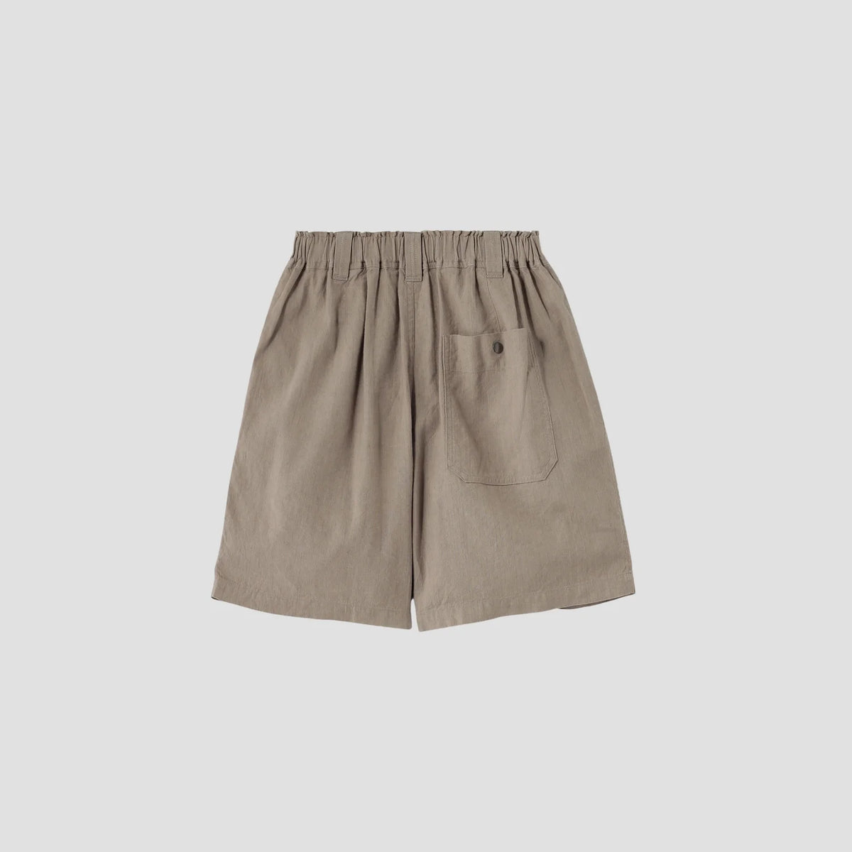 FADED LINEN COTTON PLAINWEAVE TROUSERS