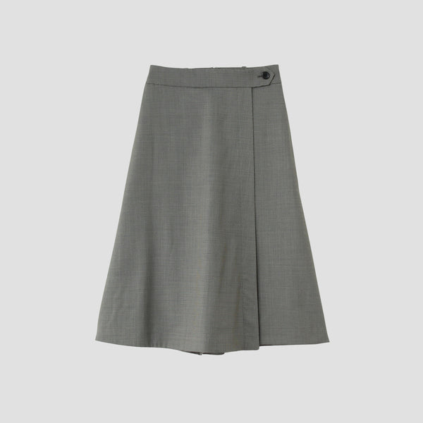FINE WOOL POPLIN TROUSERS