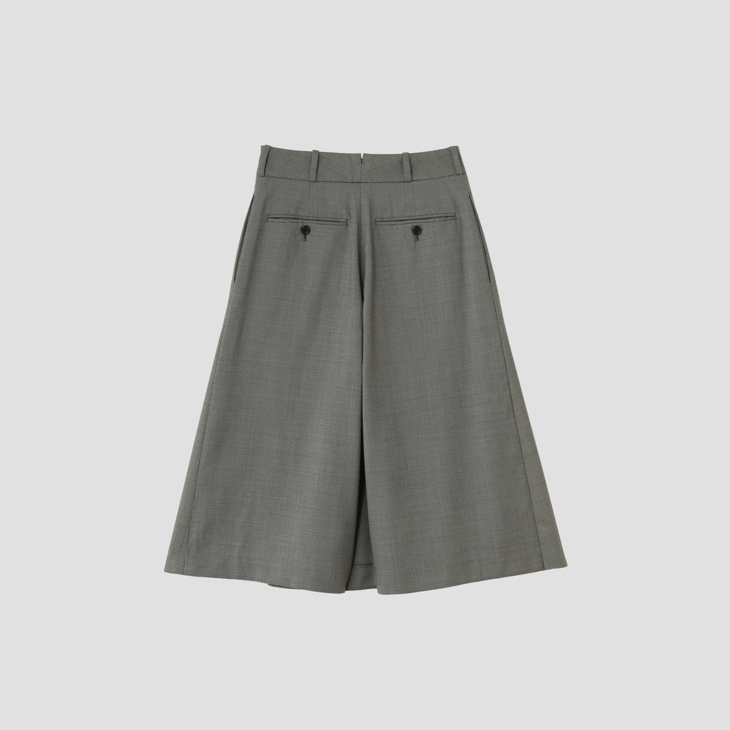 FINE WOOL POPLIN TROUSERS