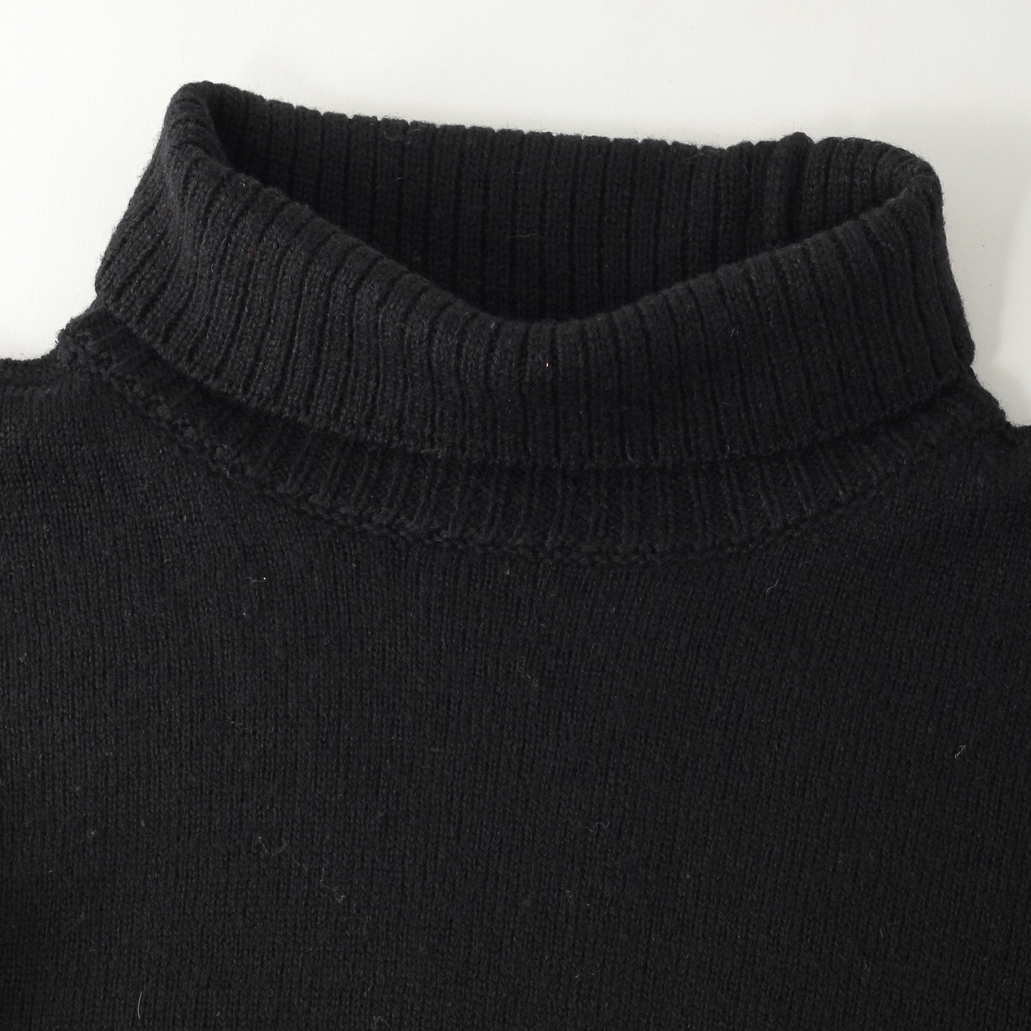 ROUGH WOOL LINEN KNIT