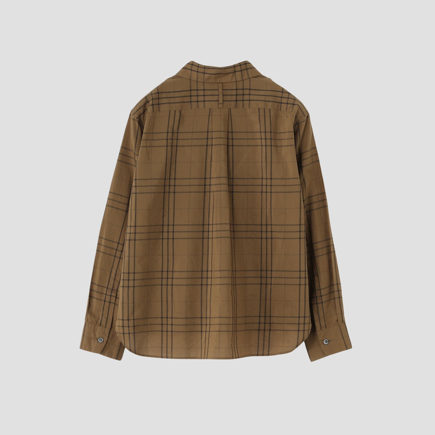 COTTON SILK CHECK SHIRT